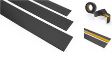 5m Self Adhesive PVC Flat Bar Trim Cover Strip uPVC Door Window Architrave