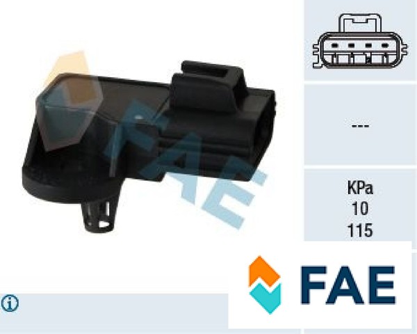 FAE 15088 Sensor FüR Saugrohrdruck Saugrohrdruck Sensor Ladedruck-image