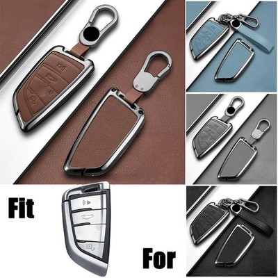 Zinc Alloy Leather Car Key Case Cover For BMW M5 X1 X2 X3 X4 X5 X6 X7 2 3 4 5 6