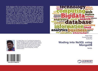 Wading into NoSQL using MongoDB NoSQL Rajesh Bose (u. a.) Taschenbuch Paperback