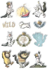 Paper House Pop Up Stickers-Where The Wild Things Are - 3 Pack