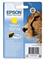 Original Epson Druckerpatrone T0714 Gelb