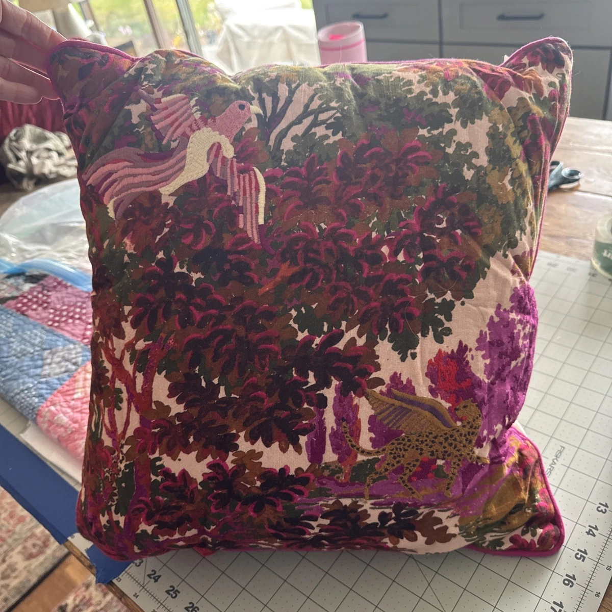 ⭐️新品未使用⭐️Anthropologie 花柄クッション Anthropologie Pillow products for sale | eBay