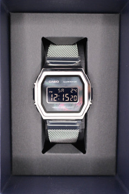 CASIO STANDARD PREMIUM Series A1000M-1BJF Unisex Digital Watch Stainless JDM