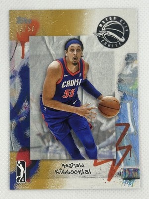 Reginald Kissoonlal 2024-25 Topps G-League GOLD SP Motor City Cruise #/50