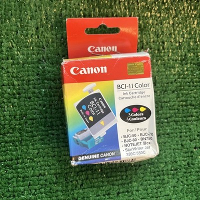 Canon BCI-11 Black Ink Cartridge Genuine Original for BJC-50, BJC-70, BJC-80
