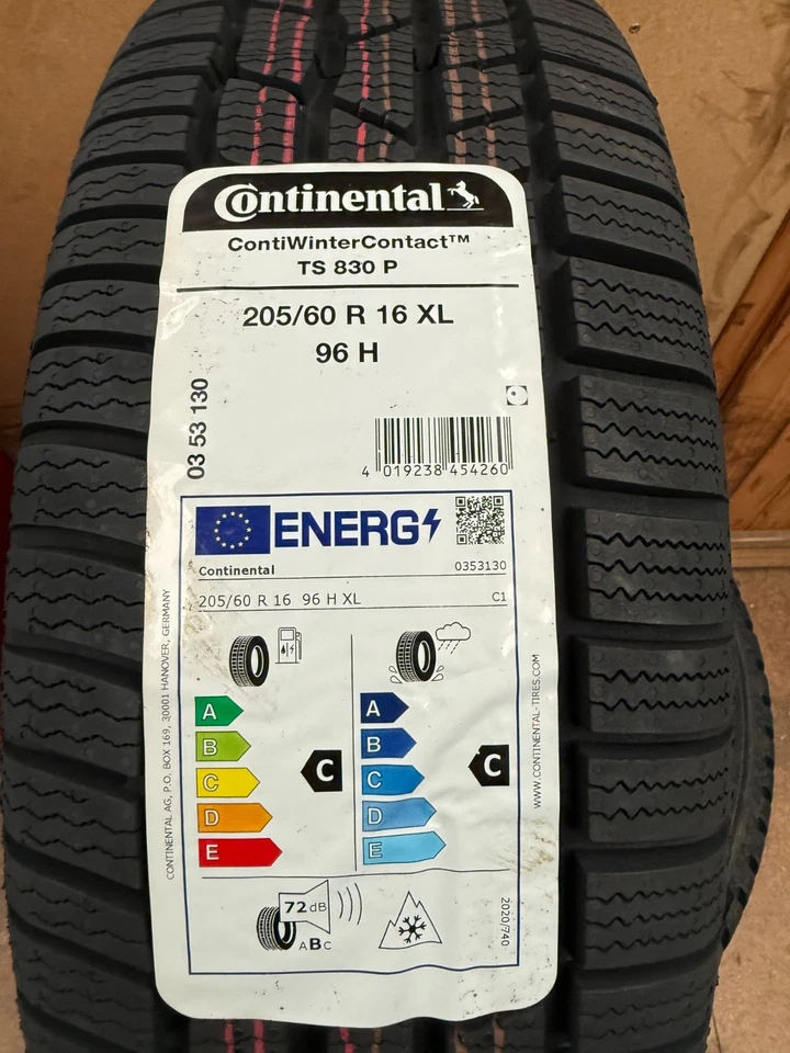 Continental Wintercontact TS830P 205/60/R16/96H - Bild 2 von 2