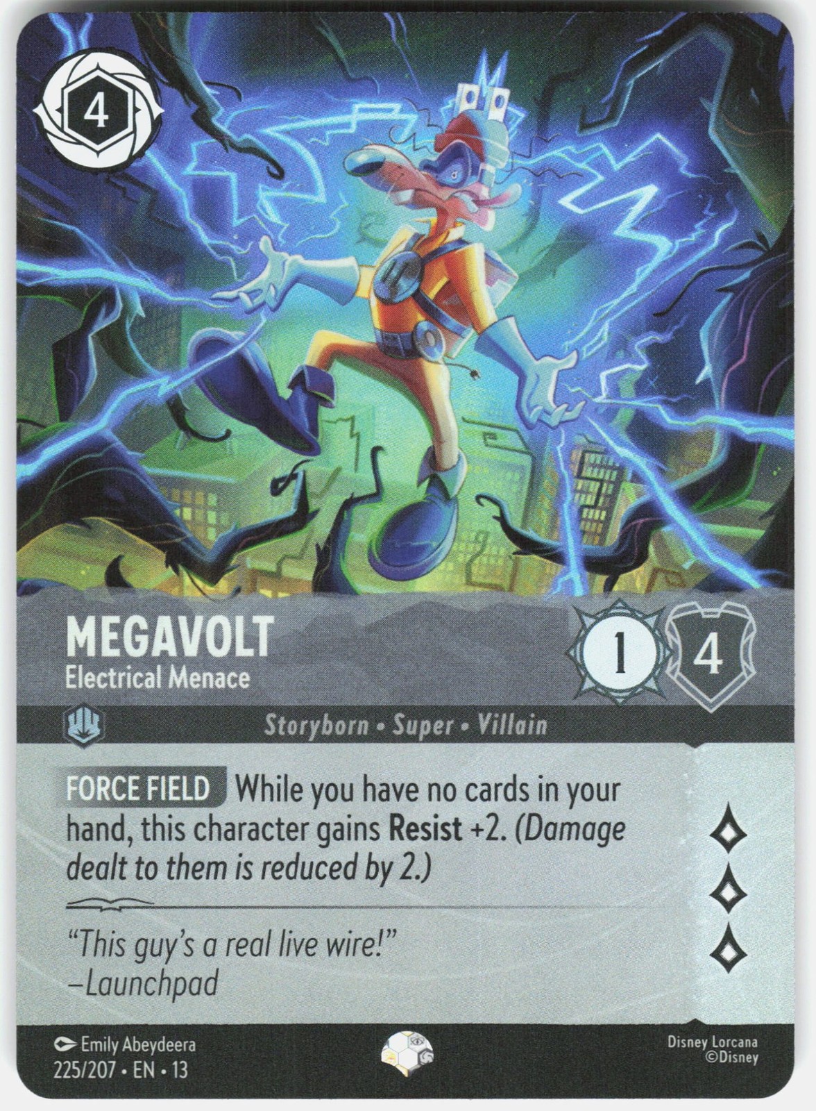 Megavolt - Electrical Menace (Epic) Holofoil [13 - 225/207]