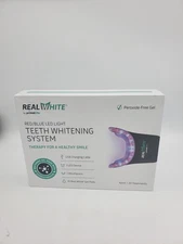 Primal Life Organics Real White Teeth Whitening System 20 Treatments LED