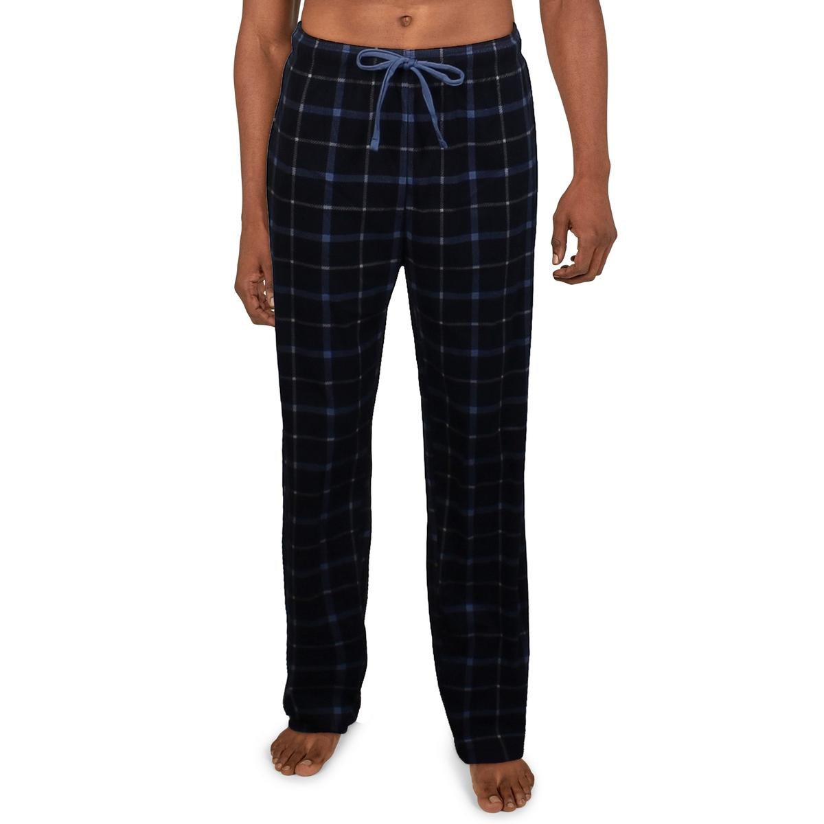 Удобные мужские темно синие брюки для сна Cuddl Duds Loungewear L BHFO 2469