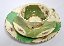 Altrohlauer Porzellan Sammelgedeck Kaffeeset 3teilig rar