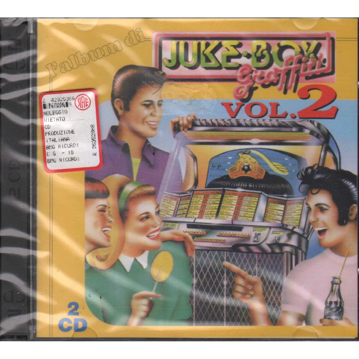 Various CD L'Album Di Juke Box Graffiti Vol. 2 RCA – 74321357542 Sealed