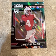 2025 Panini NIL Green 1 of 5 Ohio State Buckeyes  Jeremiah Smith Campus Legends