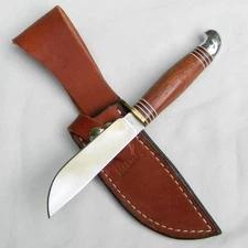 MARBLE'S USA 1990th 3rd model CAMPCRAFT knife small Hunter, orig sheath; UNUSED