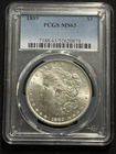 1889 Morgan Dollar PCGS MS63 Silver $1 Coin Uncirculated