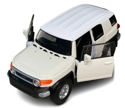 Welly Toyota FJ Cruiser Ivory 1:34 1:39 Scales 4.5 Inch Diecast