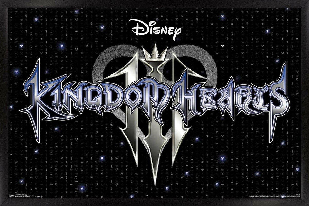 Disney Kingdom Hearts 3 - Logo 14x22 Poster | eBay Disney Kingdom Hearts 3 - Logo 14x22 Poster | eBay