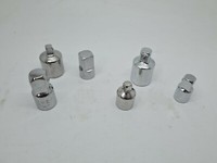 6-Tlg. StecknüSse Adapter Satz FüR Ratschen Und Knarren 1/2 1/4 3/8