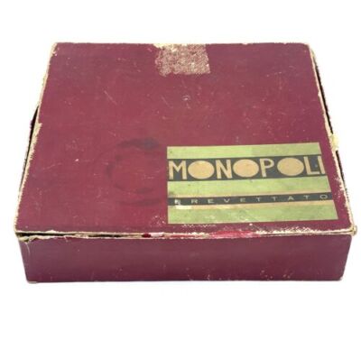 Italian MONOPOLIES 1937 RARE EDITION BUNDLE Not Complete # NJ