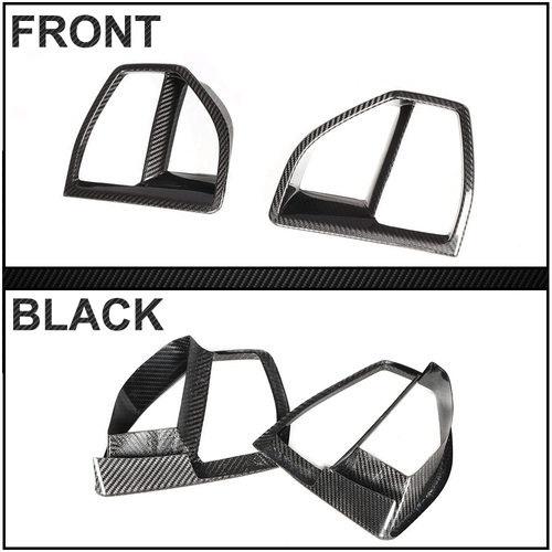 Parachoques delanteros de carbono entradas de aire guardabarros se adapta a BMW X5 G05 M paquete 19-21 - Imagen 9 de 9