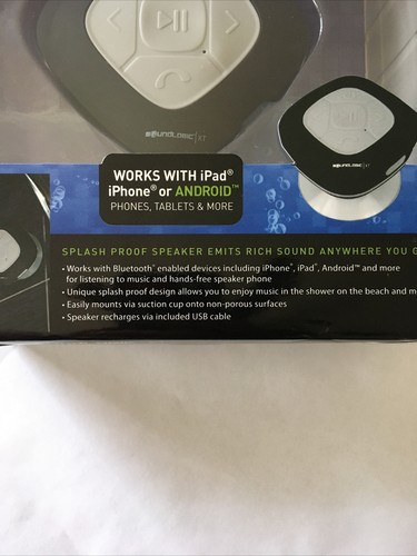 Soundlogic XT Bluetooth Aqua All Weather Speaker Splashproof - Picture 7 of 7