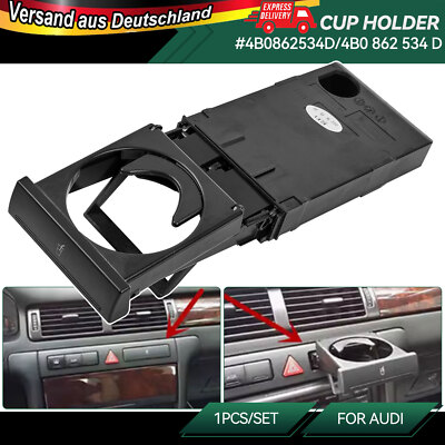 Becherhalter Dosenhalter Getränkehalter Becher 4B0862534D Für Audi A6 C5 98-2005