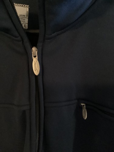 SLAZENGER NAVY/WHITE MENS FLEECE LINED JACKET. XL.(5.11.1) - Picture 4 of 5