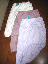 3 Pr. Vanity Fair Perfectly Yours Classic Cotton Briefs Sz. 9  2XL  NWT