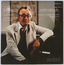 ALFRED BRENDEL & MARRINER MOZART PIANO CONCERTOS ETERNA ED.1 STEREO 827761 NM