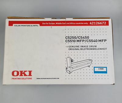 OKI Original Bildtrommel 42126672 für Drucker C5250 C5450 CYAN - NEU