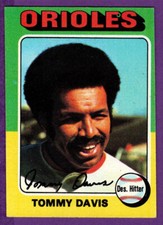 Tommy Davis Baltimore Orioles 1975 Topps Baseball Base Card #564 Ex