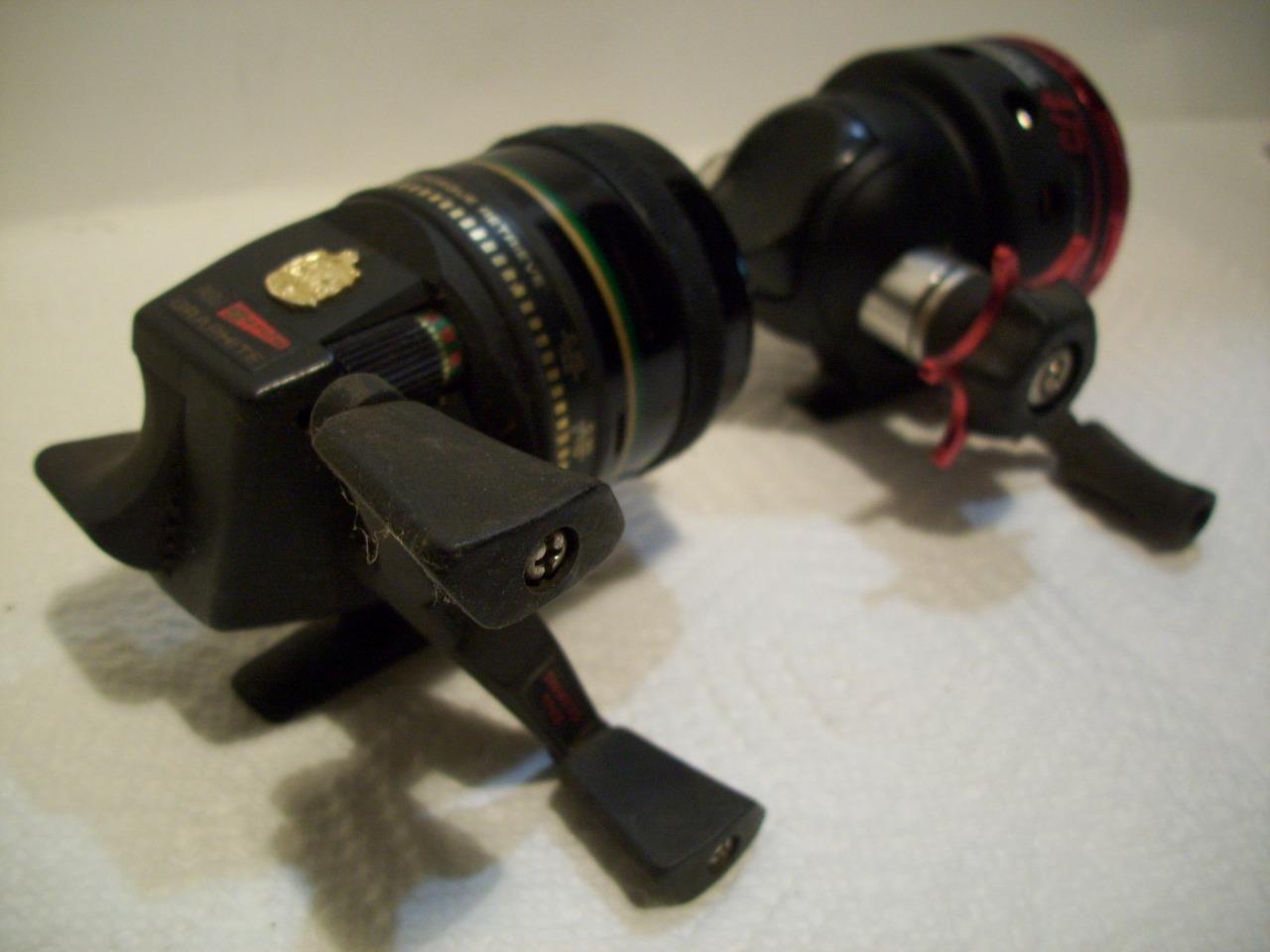 Vtg ABU GARCIA ABUMATIC 475 ABUMATIC 170GR CLOSED FACE FISHING REELS eBay