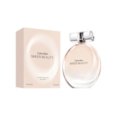 CALVIN KLEIN SHEER BEAUTY 100ML EAU DE TOILETTE SPRAY NAGELNEU & VERSIEGELT