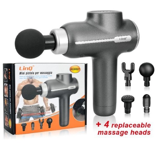 Mini Pistola Per Massaggio Terapia Vibrazioni A Percussione Massaggiante Hgm807