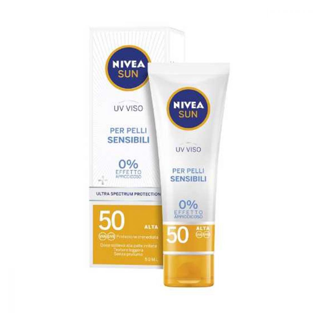 NIVEA SUN VISO SENSITIVE FP50 50ML PROTEZIONE SOLARE VISO