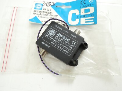 For Car Truck Radio Antenna Diplexer AW03C AM FM GSM Coupler Antenna Switch