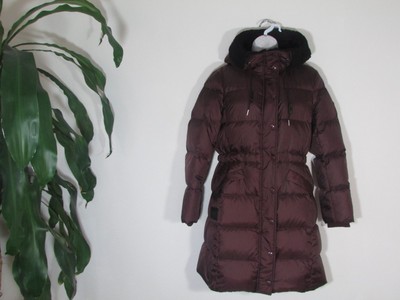 coach long down coat