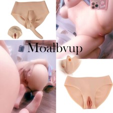 Silicone Fake Vagina Panty Hip Shaping Pants For Crossdresser Transgensers
