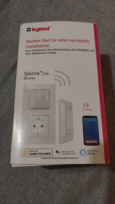 Legrand  Valena Life Netatmo StarterSet Vernetze Installation Sprachsteuerung