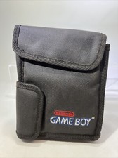 VTG Official Nintendo Game Boy Black Travel Carrying Case Bag Vintage OEM ML