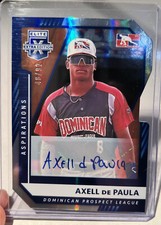 2021 Elite Extra Edition Axell De Paula die cut autograph /92