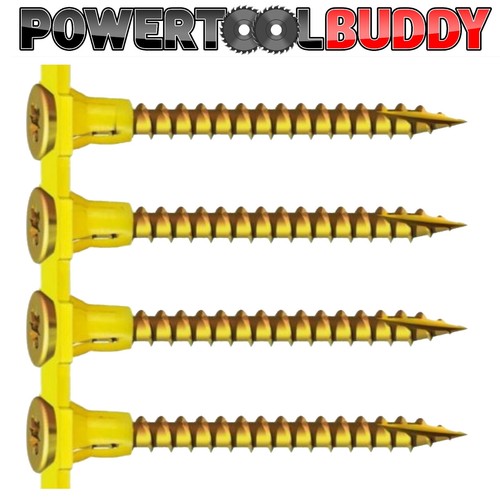 Timco PH2 Yellow Collated Flooring Screw Various Lengths 40 50 55 60