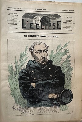 Journal L'ECLIPSE N°313 année 1874 M.HENRI MONNIER Par Gill