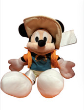 Disney Parks Animal Kingdom Mickey with Safari Outfit Plush New with Tag