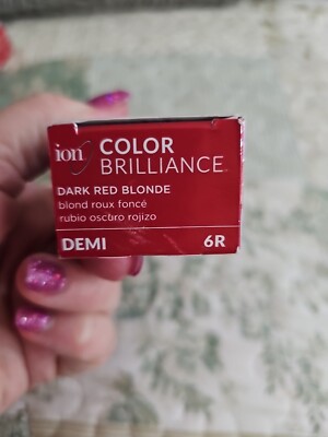 Ion 6R Demi Permanent Creme Hair Color 2.05 Oz Color Brilliance Dye