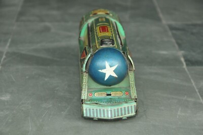 Vintage Friction Mercury Express Train 7000 Litho Tin Toy , Japan