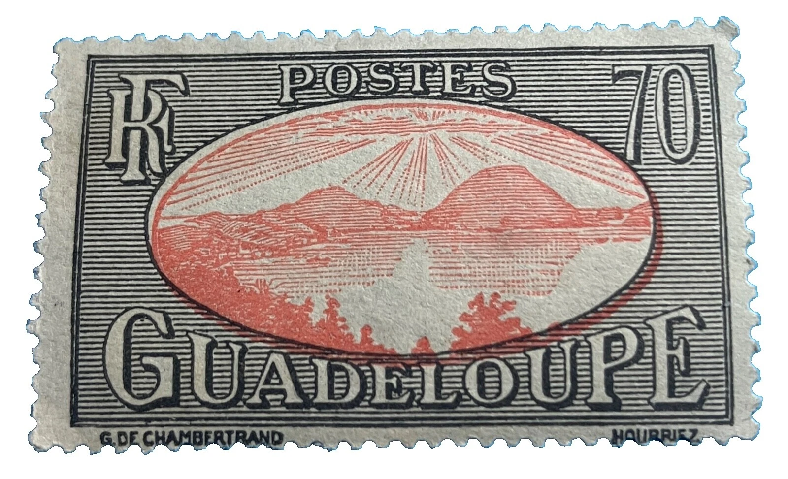 Estampillas de guadeloupean