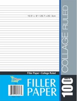 100 Sheet College Ruled, Filler Paper Case Pack 36-2128813 on sale 100 Sheet College Ruled, Filler Paper Case Pack 36-2128813 on sale