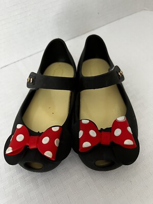 Mini Helisha Jelly Mini Mouse Shoes Girls Size 11.5 (29 Euro) Super Comfy!