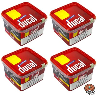 ducal Volume Cigarette Tobacco / Volumentabak Eimer 4x 170g